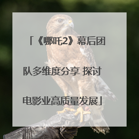 《哪吒2》幕后团队多维度分享 探讨电影业高质量发展