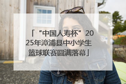 “中国人寿杯”2025年漳浦县中小学生篮球联赛圆满落幕