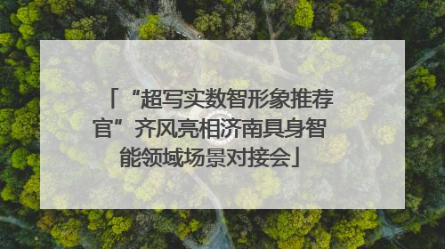 “超写实数智形象推荐官”齐风亮相济南具身智能领域场景对接会