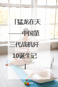 猛龙在天——中国第三代战机歼10诞生记