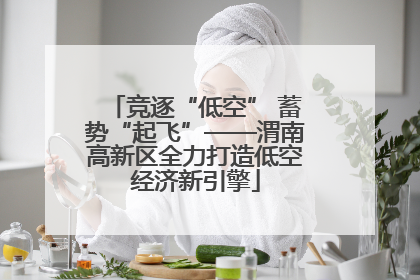 竞逐“低空” 蓄势“起飞”——渭南高新区全力打造低空经济新引擎