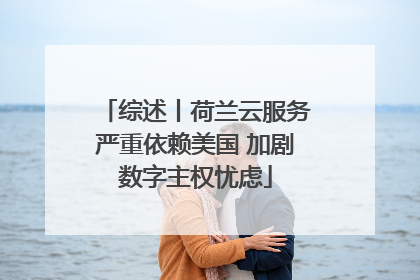 综述丨荷兰云服务严重依赖美国 加剧数字主权忧虑