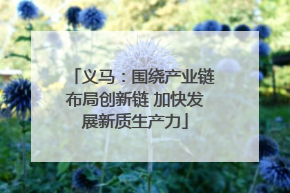 义马：围绕产业链布局创新链 加快发展新质生产力