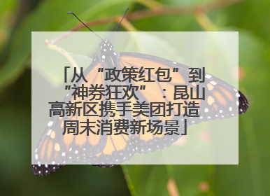 从“政策红包”到“神券狂欢”：昆山高新区携手美团打造周末消费新场景