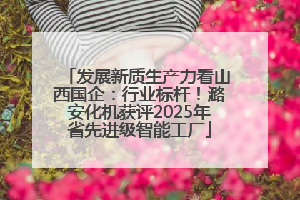 发展新质生产力看山西国企：行业标杆！潞安化机获评2025年省先进级智能工厂
