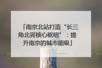 南京北站打造“长三角北翼核心枢纽”：提升南京的城市能级