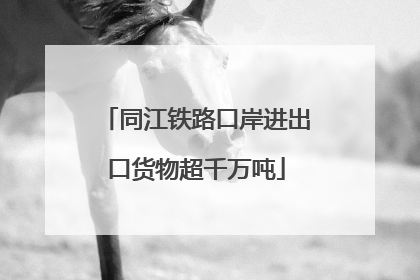 同江铁路口岸进出口货物超千万吨