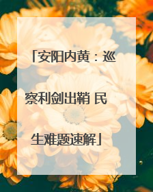 安阳内黄：巡察利剑出鞘 民生难题速解