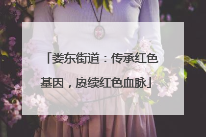 娄东街道：传承红色基因，赓续红色血脉