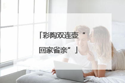 彩陶双连壶“回家省亲”