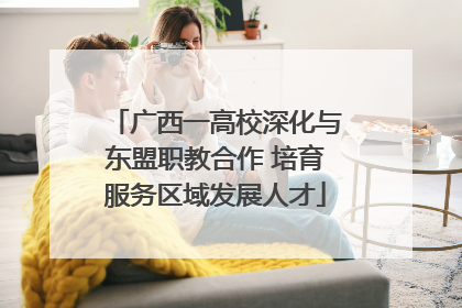 广西一高校深化与东盟职教合作 培育服务区域发展人才