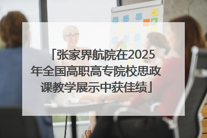 张家界航院在2025年全国高职高专院校思政课教学展示中获佳绩