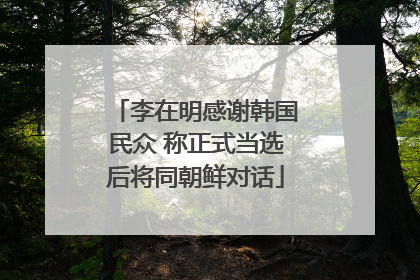 李在明感谢韩国民众 称正式当选后将同朝鲜对话