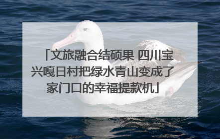 文旅融合结硕果 四川宝兴嘎日村把绿水青山变成了家门口的幸福提款机