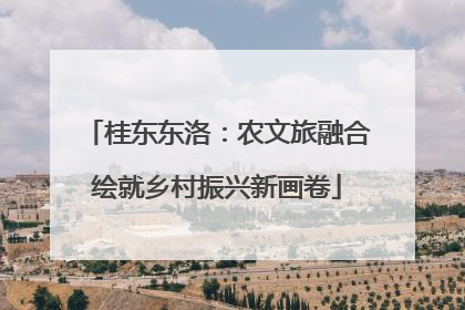 桂东东洛：农文旅融合绘就乡村振兴新画卷