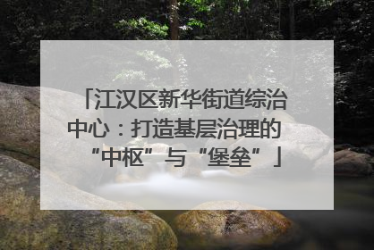 江汉区新华街道综治中心：打造基层治理的“中枢”与“堡垒”