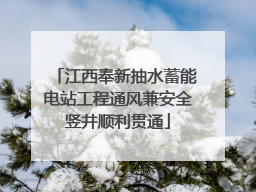 江西奉新抽水蓄能电站工程通风兼安全竖井顺利贯通