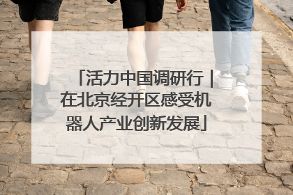 活力中国调研行｜在北京经开区感受机器人产业创新发展