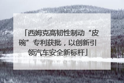 西姆克高韧性制动“皮碗”专利获批，以创新引领汽车安全新标杆