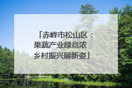 赤峰市松山区：果蔬产业绿意浓 乡村振兴展新姿