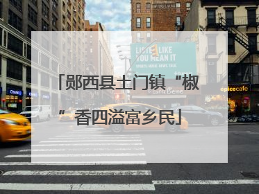郧西县土门镇“椒”香四溢富乡民