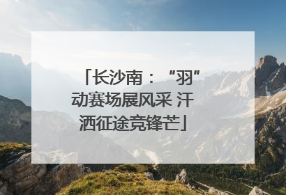 长沙南：“羽”动赛场展风采 汗洒征途竞锋芒