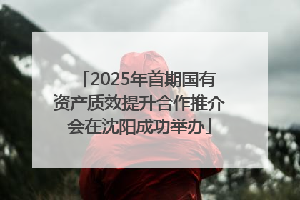 2025年首期国有资产质效提升合作推介会在沈阳成功举办