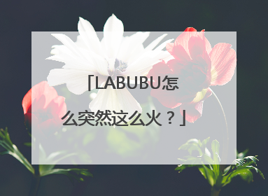 LABUBU怎么突然这么火？